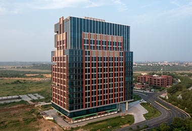 Hiranandani Signature office building in GIFT SEZ