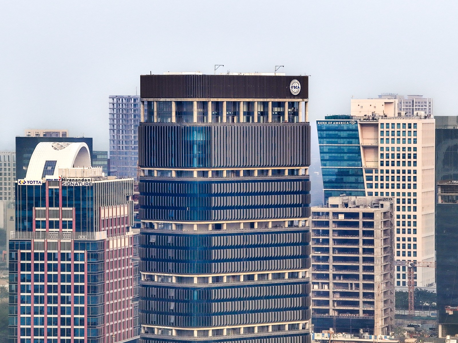 International Financial Services Centres Authority Building office building in GIFT SEZ